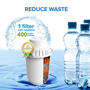 Filtres à eau de remplacement EHM-WP3 EHM-WP5 <span class=keywords><strong>pour</strong></span> pichets et distributeurs. Système de filtration avancé <span class=keywords><strong>pour</strong></span> 0 TDS - Product Image 2