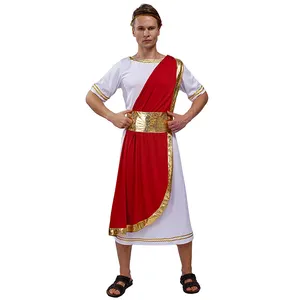 Ancient emperor Halloween Party Adult Stage Cosplay Costume Roman Emperor Costume For Men