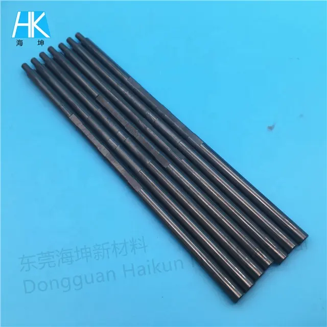 Tùy chỉnh điện tử khí thiêu kết silicon nitride gốm dài mỏng thanh que