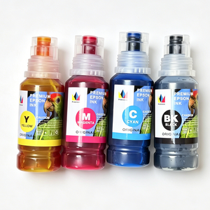หมึกเติมเอปสันคุณภาพพรีเมียม ขายส่งจากโรงงาน 4 สี CMYK สำหรับเครื่องพิมพ์อิงค์เจ็ท EcoTank ซีรีส์ L - Product Image 1