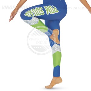 Mallas de Yoga de cintura alta para mujer, mono con estampado de sublimación, Jeggings, fabricante Sialkot - Product Image 1