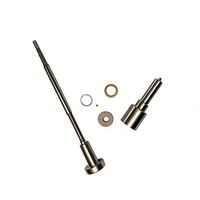 Kit de Reparación de Inyectores 0445110476 con Boquilla DLLA163P2291 + Conjunto de Válvula F00VC01507, Piezas para Camiones