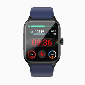 AMOLED Smart Watch The Best ECG E88 Smart Watch Blood Oxygen Body Temperature Wireless Charging 360*360 HD Screen Digital Watch