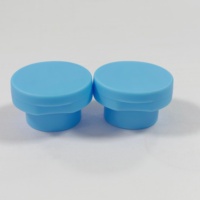 Bouchons d'emballage de beauté 28mm Surface mate Flip Top Cap et fermetures pour emballage cosmétique fantaisie Shampooing Flip Top Bottle Cap