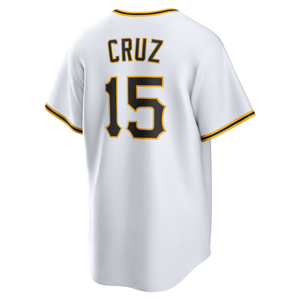 Kaos Jersey Baseball Kandang Pittsburgh 2026, Pakaian Kustom, Bordir Jahit, Seragam dengan Logo - Product Image 5