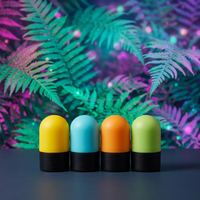 Vente en gros de pots en verre avec couvercle, étanches, personnalisables, de couleur, de 3,5 grammes, 100 ml, pour l'emballage et la présentation des fleurs
