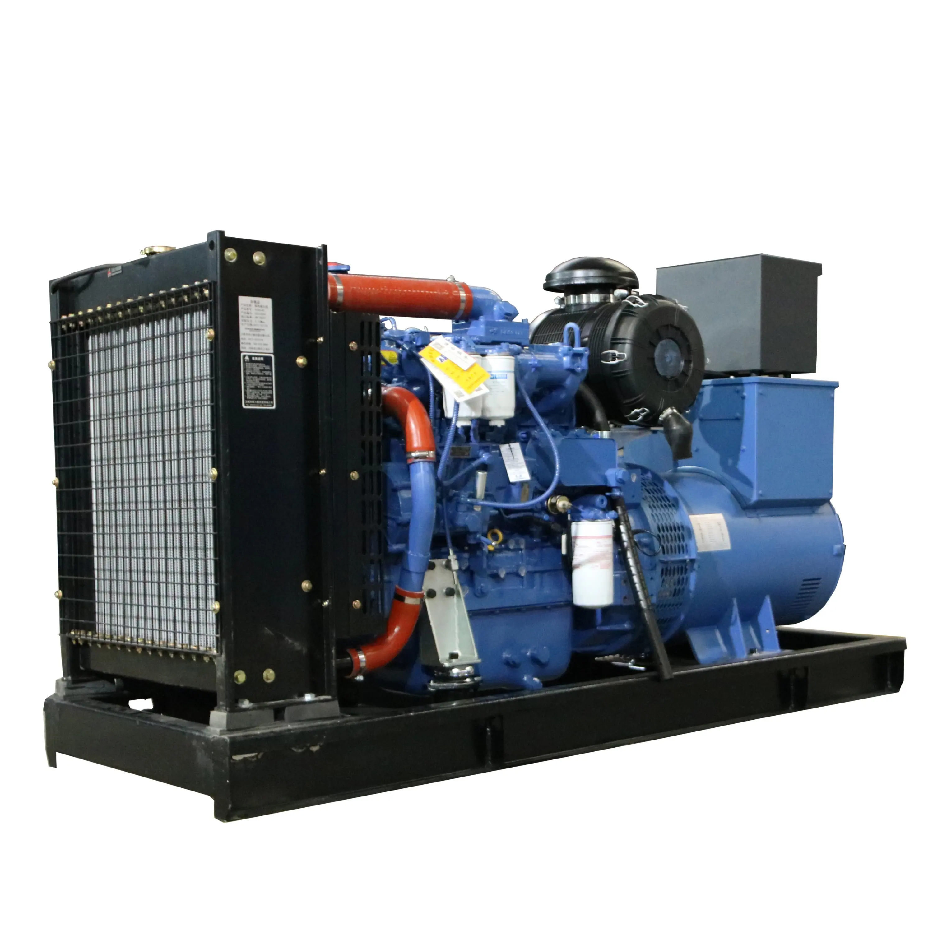 Yuchai Geradores Diesel refrigerados a água de quatro cilindros 16/20/30/40/50kW Gerador diesel silencioso trifásico