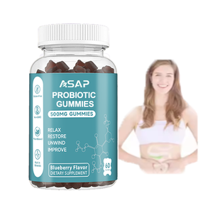 อาหารสุขภาพโปรไบโอติก gummies วิตามินเสริมสำหรับผู้หญิงเอนไซม์ย่อยอาหารหมากฝรั่งโปรไบโอติก - Product Image 1