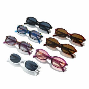 XY5718 ファッションクラシックレトロラウンドフレームシェードUV400カスタムロゴオーバルサングラス<span class=keywords><strong>2026</strong></span>トレンドパープルサングラス男女兼用 - Product Image 5