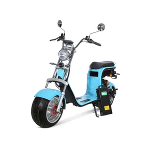 Citycoco elektrikli scooter 1000w / 1500w /2000w fırçasız motor