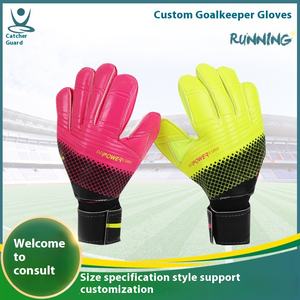 Guanti da Portiere Giovanile Mandarin Duck in Pelle Traspirante con Protezione in Lattice per Allenamento e Partite - Product Image 2