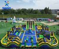 Château Gonflable Personnalisé en PVC pour Adultes, Grande Aire de Jeux Thématique Gonflable Extérieure pour Enfants