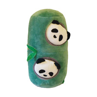 Jouet en peluche écologique pour chien créatif interactif Panda bambou odeur Snell caché nourriture jouet fabriqué en Latex Nylon nouveauté Style sac