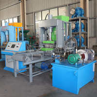 Design de mode ferraille Service professionnel à l'étranger petit barbecue briquettes de charbon de bois moules en forme faisant la Machine fabriquée en Chine