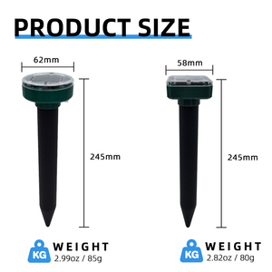 <strong>Factory</strong> Solar Powered Ultrasonic <strong>Bird</strong> Animal Repellent to Drive Away Mice Dogs and <strong>Birds</strong> Portable Solar Animal <strong>Repeller</strong> - Product Image 5