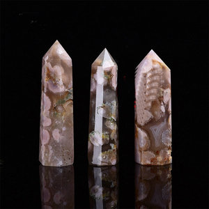 Mới Đến Tinh Thể Tự Nhiên Sáu Cạnh Mẹo Duy Nhất Cột Loạt Các Vật Liệu Chữa Bệnh Năng Lượng Đá Quý Pha Lê Nguyên Đá Cột - Product Image 4