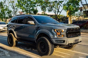 ชุดอัพเกรดกันชนรถยนต์ <span class=keywords><strong>Everest</strong></span> สำหรับ F150 ปี 15-20 รุ่น <span class=keywords><strong>Raptor</strong></span> ติดตั้งง่าย ชุดกันชน<span class=keywords><strong>หน้า</strong></span>และบังโคลนสไตล์ <span class=keywords><strong>Raptor</strong></span> - Product Image 2