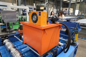 Machine de formage de tôles de toiture métalliques de qualité industrielle, équipement de galvanisation à froid pour tôles ondulées - Product Image 5