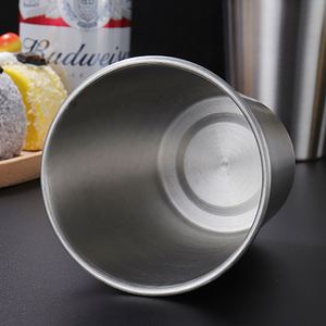Custom Logo 16oz Stackable Stainless Steel Drinking Cup Reusable Metal Tumbler for Outdoor Promotion - Product Image 3