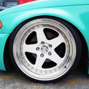 FLROCKY 15X8 4X100 4X114.3 Roue Jantes en alliage à vaisselle profonde de <span class=keywords><strong>15</strong></span> <span class=keywords><strong>pouces</strong></span> pour <span class=keywords><strong>POLO</strong></span> PASSAT CIVIC JERRY - Product Image 3