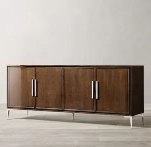 Aparador de 4 Puertas <span class=keywords><strong>Benoit</strong></span> para Comedor, Diseño Francés Contemporáneo de Lujo, Estilo Sassanid - Product Image 2