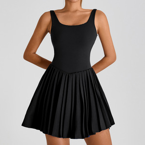 Xsunwing personnalisé LOGO Designer dames <span class=keywords><strong>robe</strong></span> de <span class=keywords><strong>tennis</strong></span> femmes vêtements de sport Golf filles <span class=keywords><strong>robe</strong></span> de <span class=keywords><strong>tennis</strong></span> <span class=keywords><strong>avec</strong></span> short vêtements de <span class=keywords><strong>tennis</strong></span> <span class=keywords><strong>robe</strong></span> WSYF0226 - Product Image 6