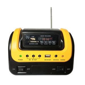 Kit de système d'énergie solaire portable pour la maison, station d'éclairage solaire domestique, fonction radio MP3, chargeur de téléphone, mini système d'énergie solaire pour la maison - Product Image 3