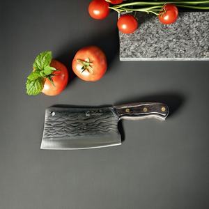 Cuchillo de Carnicero Chino de Acero Inoxidable Forjado a Mano con Mango de Madera, Cuchillo de Cocina para Carnicería, Venta Caliente - Product Image 5