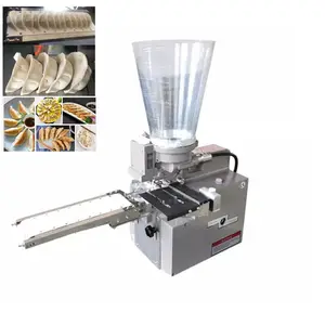 Máquina de fabricación de dumplings, máquina de fabricación de dumplings, gran Empanada, descarga automática, pequeña, Samosa, Gyoza, precio en oferta