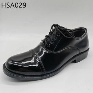 Chaussures Derby en cuir de vachette naturel brillant/mat LXG, design à double jointure, à lacets, pour banquets d'affaires, en vente HSA029 - Product Image 3