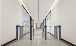 Rào Chắn Kiểm Soát Truy Cập An Ninh Lối Vào Tòa Nhà Văn Phòng Cổng Xoay Tốc Độ Nhanh - Product Image 6