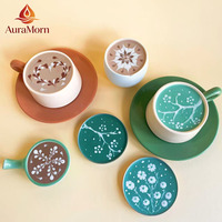 Bougie en cire de gelée parfumée au café, faite à la main, écologique, non toxique, bougie artistique, cadeaux pour femmes, Pâques, Noël, décoration de la maison