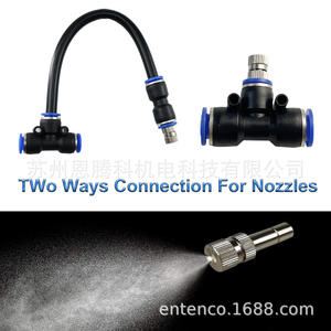 Kit d'irrigation goutte à goutte, tuyau de 6 mm, raccord rapide universel pour l'arrosage du jardin, système de refroidissement par brumisation - Product Image 3