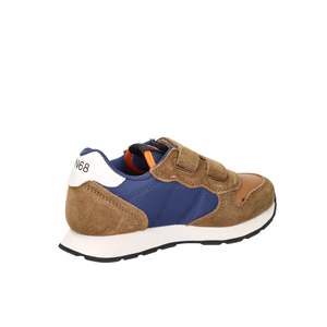 Sun68 Baskets pour enfants Z45314B Marron Bleu Fermeture Velcro Chaussures décontractées - Product Image 5