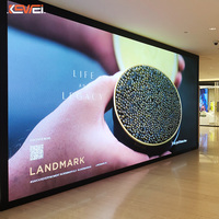 Écran LED d'intérieur COB étanche HD, panneau d'affichage publicitaire, pixels GOB P1.56, 600x337.5mm, pas P0.9 P1.2