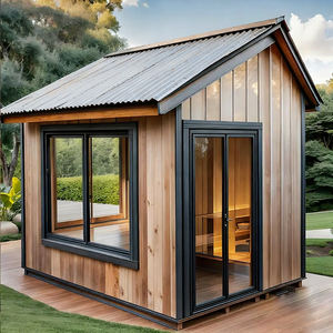 <span class=keywords><strong>Prix</strong></span> d'usine Salle de vapeur infrarouge à spectre complet et sauna Salle de cèdre rouge Sauna avec verre panoramique - Product Image 2