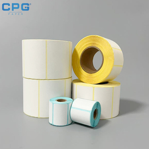 Professional Grade 100x150mm Thermal Barcode Label Paper Top Coated Waterproof Shipping Manifest Thermal <b>Sticker</b> - Product Image 1