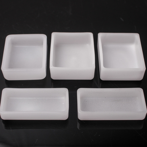 SUCCESS Haute Température Tous Taille Régulière Quartz Alumine Fusion Céramique <span class=keywords><strong>Creuset</strong></span> Bol Plat Laiteux Blanc Quartz <span class=keywords><strong>Creuset</strong></span> - Product Image 6