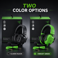 Casque de jeu filaire Razer BlackShark V2 X, son surround 7.1, haut-parleurs de 50 mm, réduction de bruit, faible latence, contrôle par application, micro pour esports