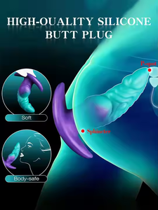 Фаллоимитатор с анальной пробкой - Product Image 4