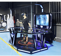 Máquina de Juegos de Realidad Virtual, Simulador de Disparos Multijugador, Máquina de Juegos de Arcade, Simulador de Juegos de Disparos de Realidad Virtual 9D