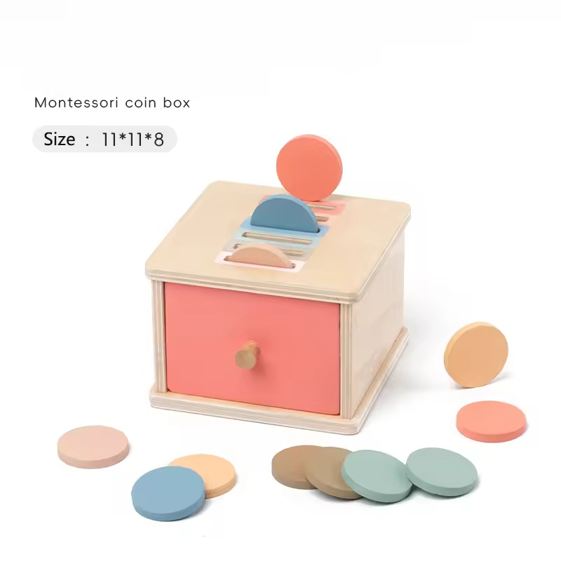 Color shape sorting box [coin operated]