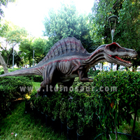 Grand robot géant artificiel mobile grandeur nature pour parc d'aventure extérieur, Sichuan Zigong, Mon Dinosaure Réel