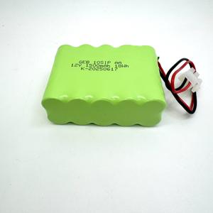Paquete de Baterías Ni-Mh AA SC 12V 1800mAh 1500mAh 2500mAh 3000mAh de Baja Autodescarga para Equipos de Emergencia/Seguridad - Product Image 6