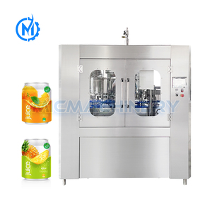 Tự động nhôm có thể làm đầy niêm phong máy nước giải khát nước ép trái cây đóng hộp dây chuyền sản xuất - Product Image 1