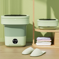 Mini Laveuse Ultrasonique Portable 11L Grande Capacité pour Vêtements, Sous-vêtements et Chaussettes – Idéale pour la Maison et les Voyages – Vente en Gros