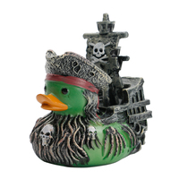 Canard en vrac assorti de canards pirates en résine cadeau créatif pour figurines de collection Halloween canards en caoutchouc décoration de bureau
