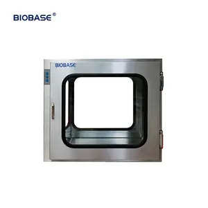 BIOBASE中国不锈钢/SUS304紫外线静态传输窗口/通过箱/静态通过箱空气过滤器