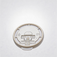 Idecorgift Couvercles classiques en plastique PS pour gobelets, plusieurs tailles, livraison rapide, empilables, jetables, pour café glacé et thé au lait