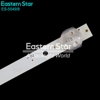 Bande lumineuse LED pour téléviseur ES-5549/8, rétroéclairage 32H8C SJ.WB.D3200801-2835BS-M pour CRYSTAL 32 pouces, bande lumineuse LED de rétroéclairage